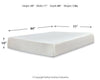 10 Inch Chime Memory Foam Mattress Set - Ashton Home Furniture (GA)