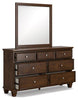 Danabrin Dresser and Mirror - Ashton Home Furniture (GA)