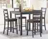 Bridson Counter Height Dining Table and Bar Stools (Set of 5)