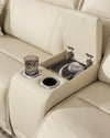 Double Deal Power Reclining Loveseat Sectional with Console