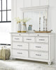 Kanwyn Dresser and Mirror - Ashton Home Furniture (GA)