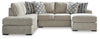 Calnita Sectional with Chaise - Ashton Home Furniture (GA)