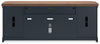 Landocken 83" TV Stand with Electric Fireplace