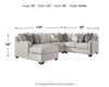 Dellara Sectional with Chaise