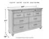Kanwyn Dresser and Mirror - Ashton Home Furniture (GA)
