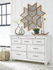 Kanwyn Dresser and Mirror - Ashton Home Furniture (GA)