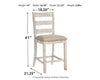 Skempton Counter Height Bar Stool