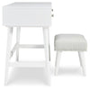 Thadamere Vanity with Stool