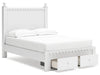 Mollviney Panel Storage Bed