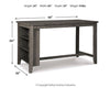 Caitbrook Counter Height Dining Package - Ashton Home Furniture (GA)
