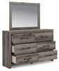 Graystorm Dresser and Mirror