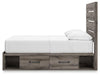 Graystorm Bed with Storage