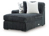 Midnight-Madness Sectional with Chaise - Ashton Home Furniture (GA)