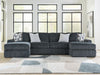 Midnight-Madness Sectional with Chaise - Ashton Home Furniture (GA)