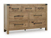 Ridgester Dresser and Mirror - Ashton Home Furniture (GA)
