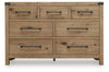 Ridgester Dresser and Mirror