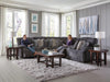 Catnapper Furniture Burbank Rocker Recliner in Smoke 2810-2/1806-58/2640-48