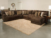 Catnapper Furniture Burbank Power Lay Flat Right Side Facing  Recliner in Chocolate - Ashton Home Furniture (GA)