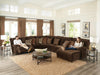 Catnapper Furniture Burbank Power Lay Flat Right Side Facing  Recliner in Chocolate - Ashton Home Furniture (GA)
