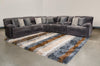 Catnapper Furniture Burbank 5pc Sectional in Smoke image