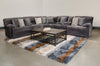 Catnapper Furniture Burbank Lay Flat Armless Recliner in Smoke - Ashton Home Furniture (GA)