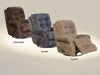 Catnapper Furniture Norwood Swivel Glider Recliner in Pewter - Ashton Home Furniture (GA)