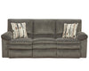 Catnapper Furniture Tosh Reclining Sofa in Pewter/CafÃ© image