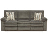 Catnapper Furniture Tosh Power Reclining Sofa in Pewter/CafÃ© image
