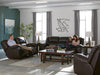 Catnapper Furniture Transformer II Power Reclining Loveseat in Chocolate - Ashton Home Furniture (GA)