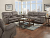 Catnapper Furniture Trent Power Reclining Sofa in Charcoal