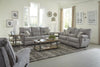 Catnapper Furnture Sadler Lay Flat Reclining Console Loveseat in Mica - Ashton Home Furniture (GA)