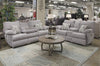 Catnapper Furnture Sadler Lay Flat Reclining Console Loveseat in Mica - Ashton Home Furniture (GA)