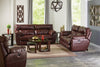 Catnapper Milan Power Lay Flat Recliner in Walnut 64340-7 - Ashton Home Furniture (GA)