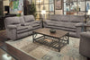 Catnapper Reyes Power Lay Flat Recliner in Graphite 62400-7 - Ashton Home Furniture (GA)