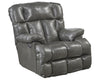Catnapper Victor Power Lay Flat Chaise Recliner in Steel
