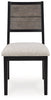 Corloda Dining Table and 4 Chairs (Set of 5)