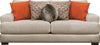 Jackson Furniture Ava Sofa with USB Port in Cashew 4498-13 image