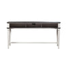 Liberty Allyson Park Console Bar Table in Wirebrushed White