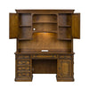 Liberty Amelia Jr Executive Credenza with Hutch in Antique Toffee