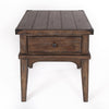 Liberty Aspen Skies End Table in Weathered Brown