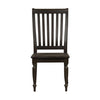 Liberty Furniture Harvest Home Slat Back Side Chair (RTA) in Chalkboard (Set of 2)