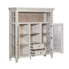 Liberty Furniture Heartland Display Cabinet in Antique White