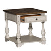Liberty Morgan Creek End Table in Antique White