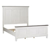 Liberty Furniture Allyson Park King Headboard Only in Wirebrushed White
