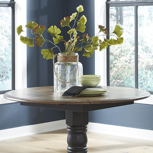 Carolina Crossing Drop Leaf Table Top- Black image