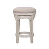Liberty Farmhouse Reimagined Console Swivel Stool in Antique White image