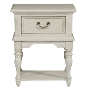 Liberty Funiture Bayside Leg Nightstand in Antique White image