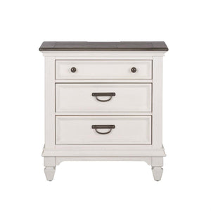 Liberty Furniture Allyson Park Nightstand in Wirebrushed White image