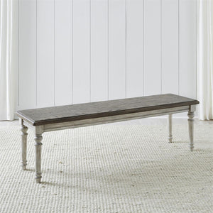 Liberty Furniture Cottage Lane Dining Bench in Antique White image