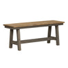 Liberty Furniture Lindsey Farm Backless Bench (RTA) in Gray and Sandstone image